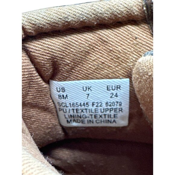 Sperry Girls Leopard Print Duck Boots Rubber Sole Lace-Up Size 8M - Picture 11 of 14